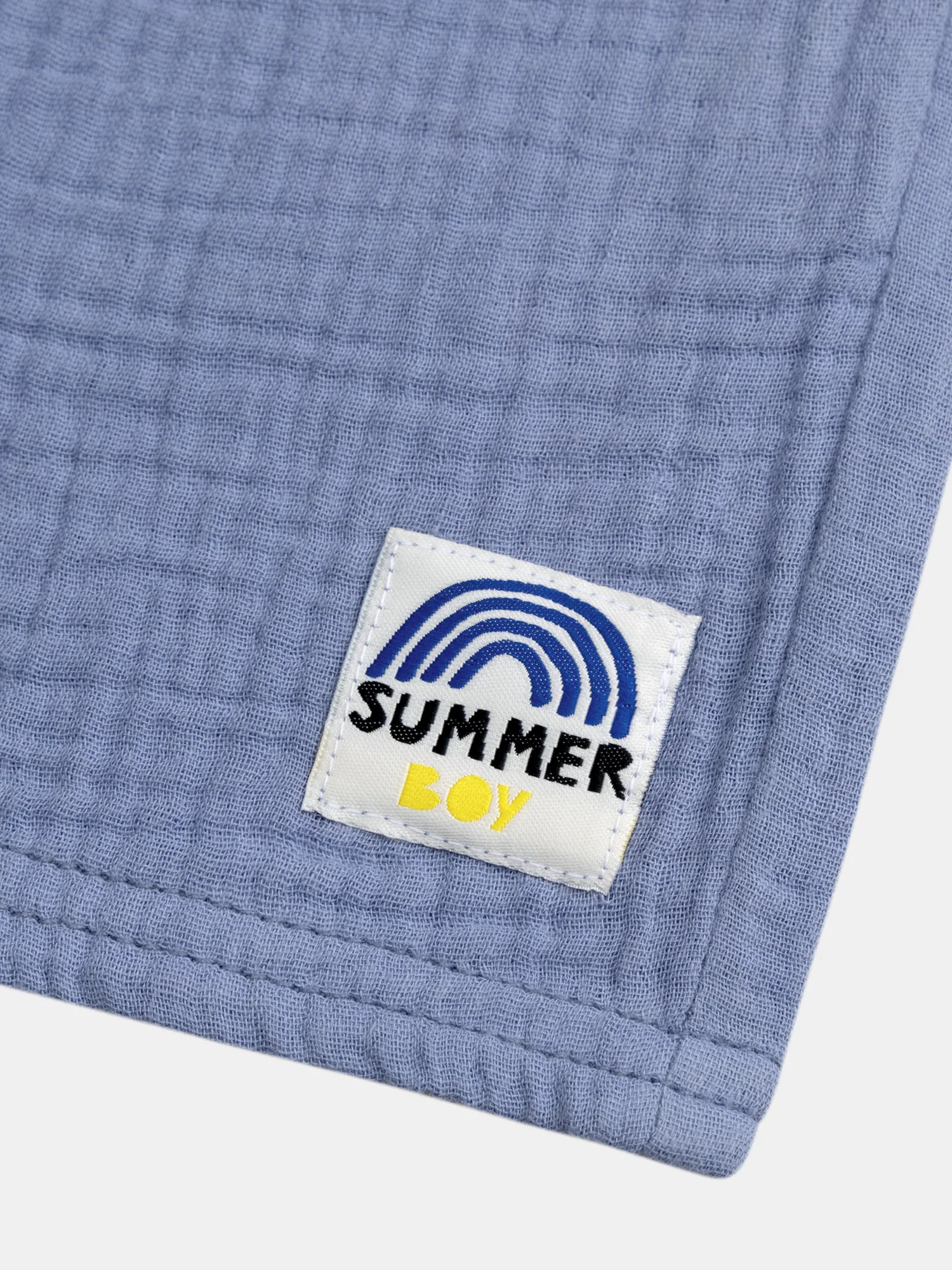 Bermuda bleu à poches pour garçon - Image 5