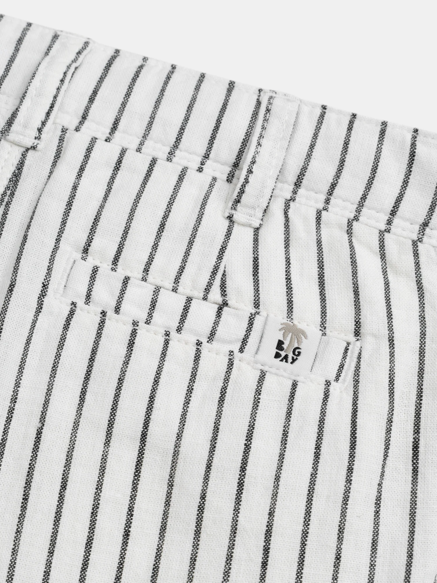Bermuda écru à rayures pour garçon - Image 3