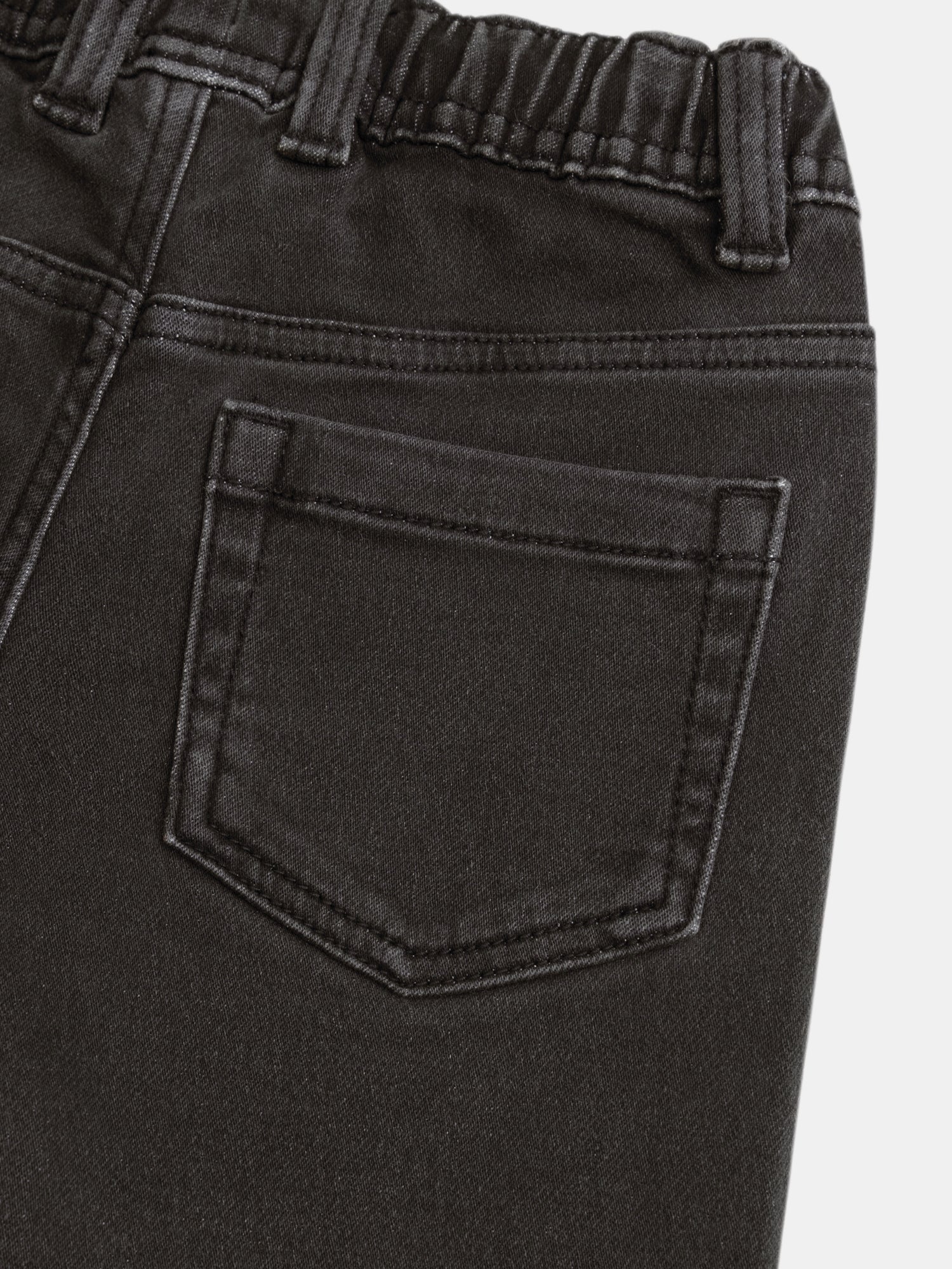 Bermuda en denim gris et porte clefs pour garçon - Image 5