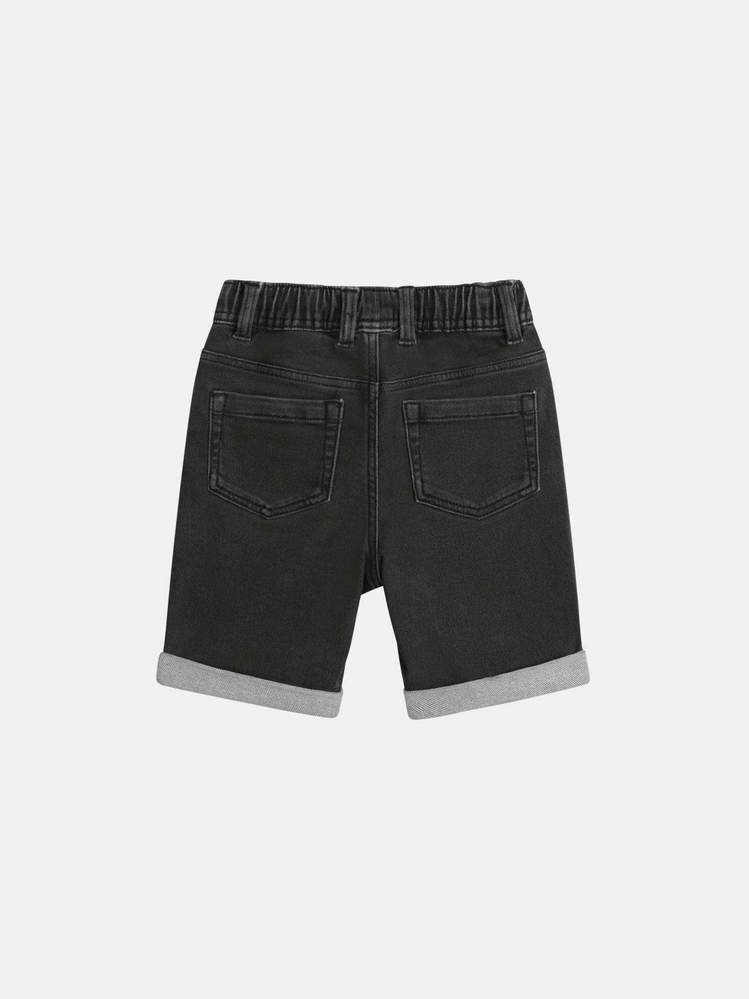 Bermuda en denim gris et porte clefs pour garçon - Image 6