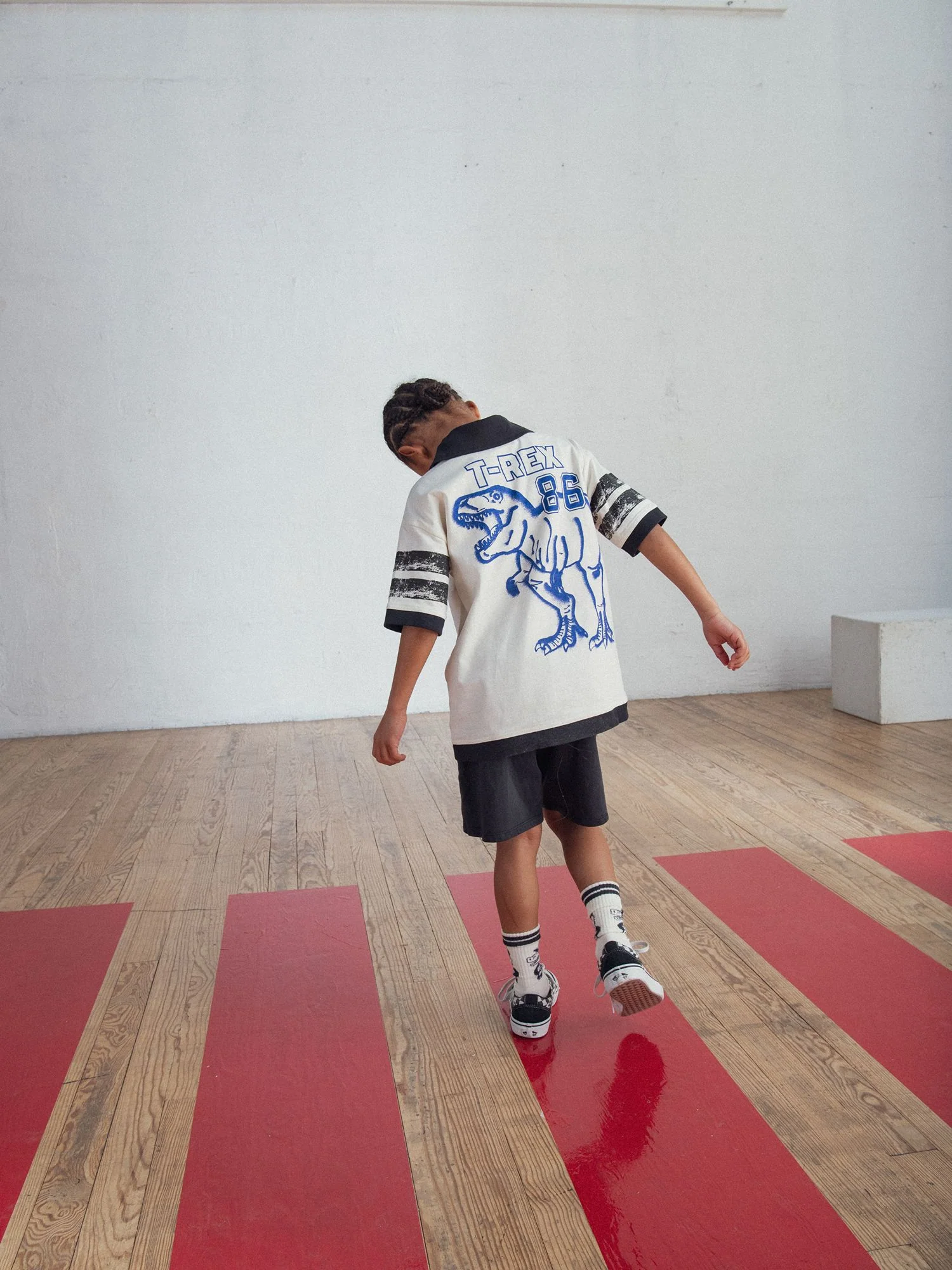 Bermuda gris a poches pour garçon - Image 7