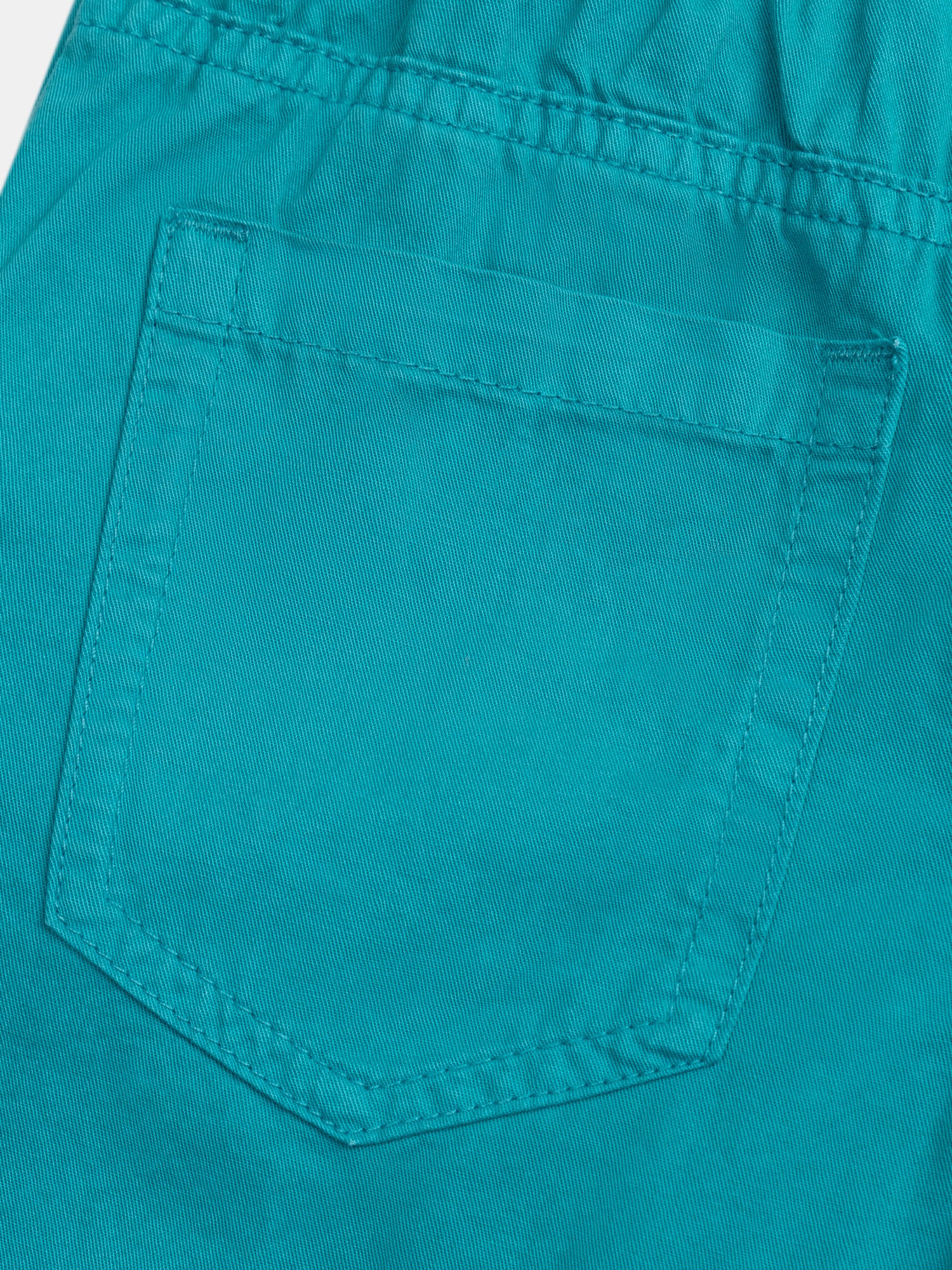 Bermuda turquoise à poches devant et dos pour garçon - Image 3