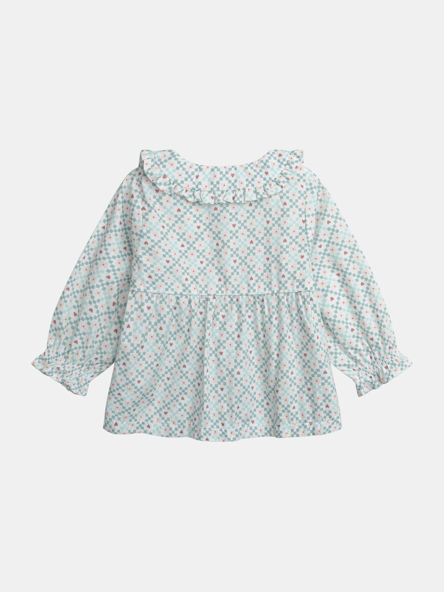 Ensemble imprimé pastel pour bébé fille - Image 4