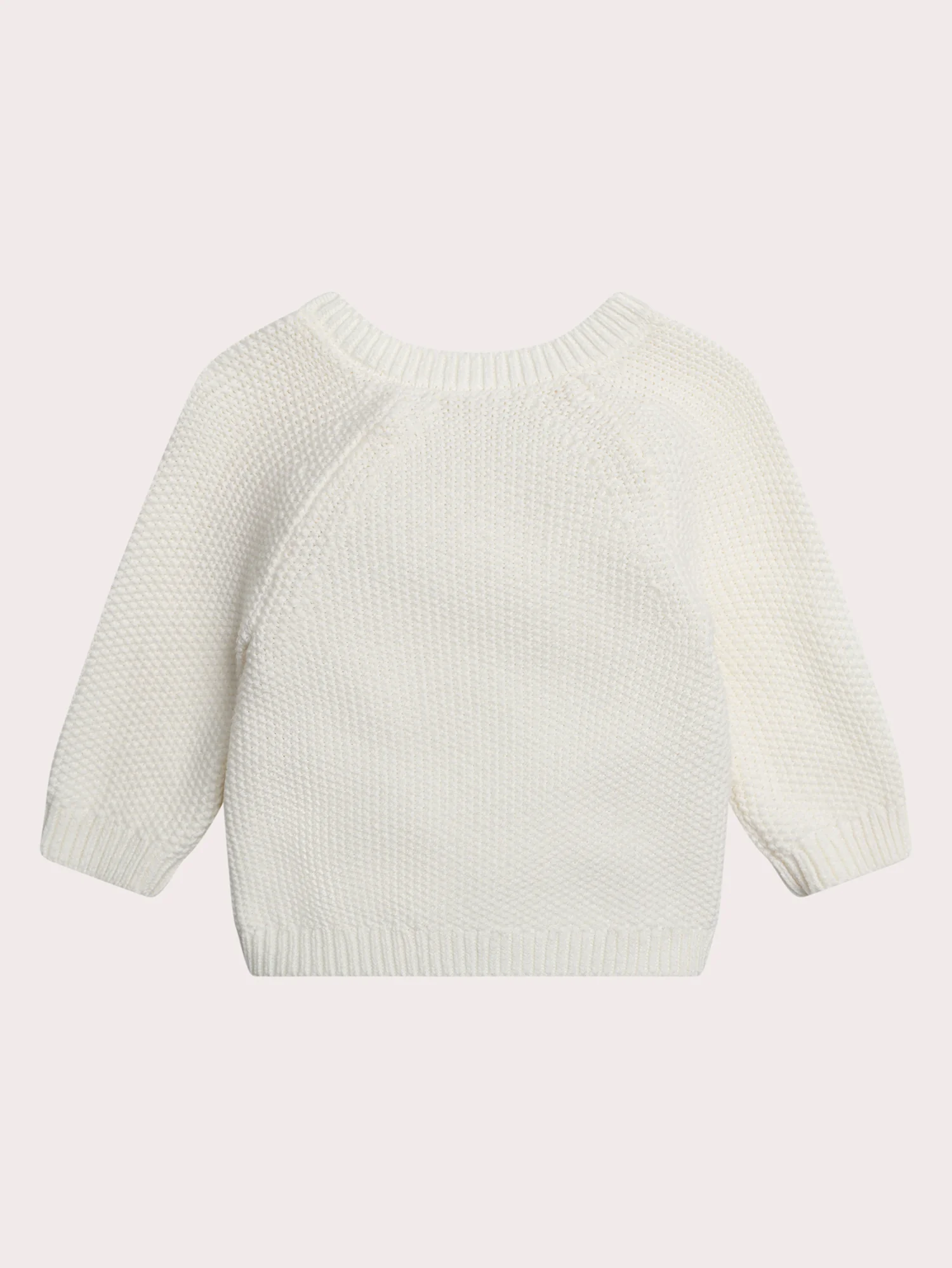 Gilet naissance en tricot motif renard - Image 3