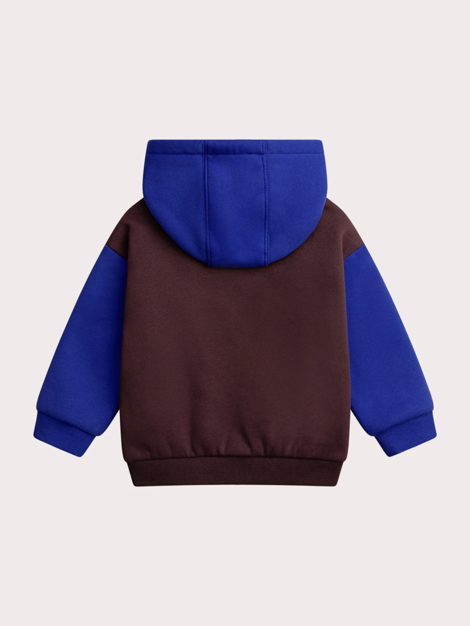 Gilet zippé bleu chiné garçon - Image 5