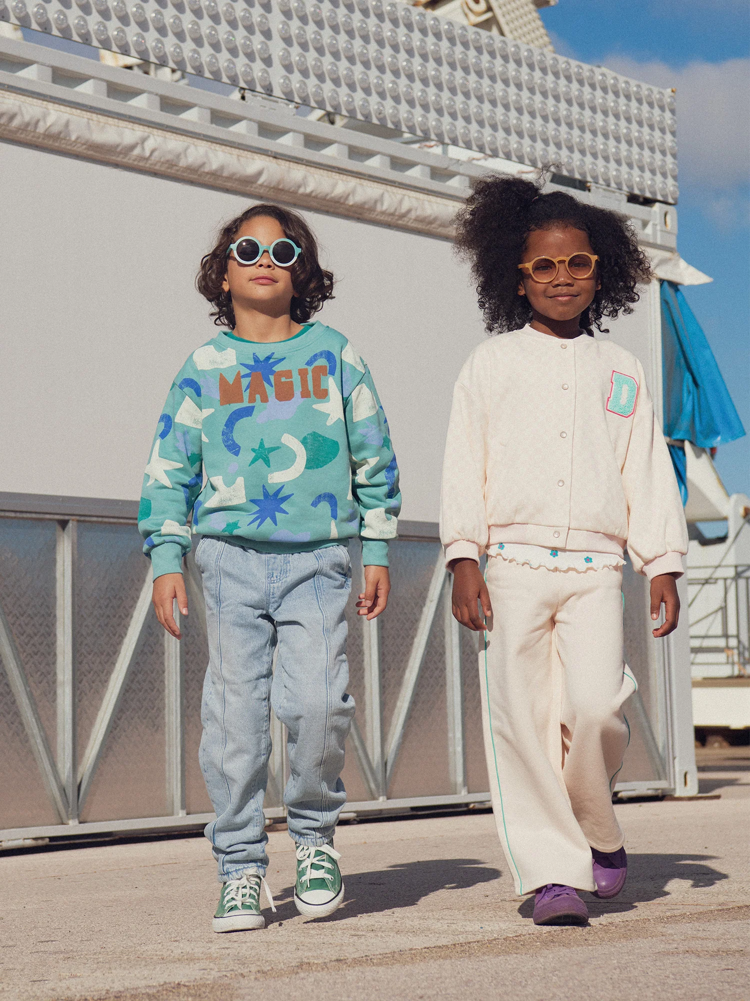 Jean style charpentier doublé chaud pour garçon - Image 3