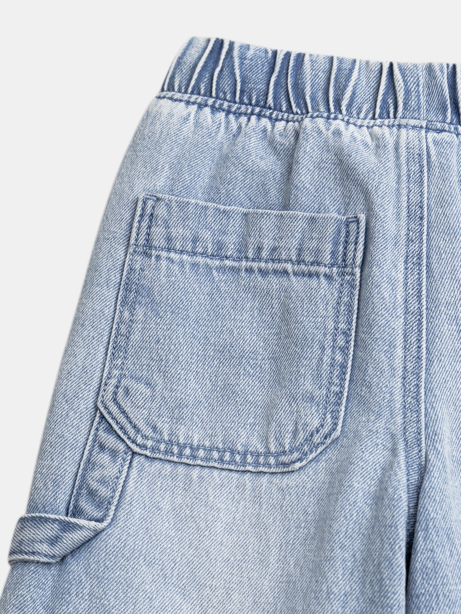 Jean style charpentier doublé chaud pour garçon - Image 5