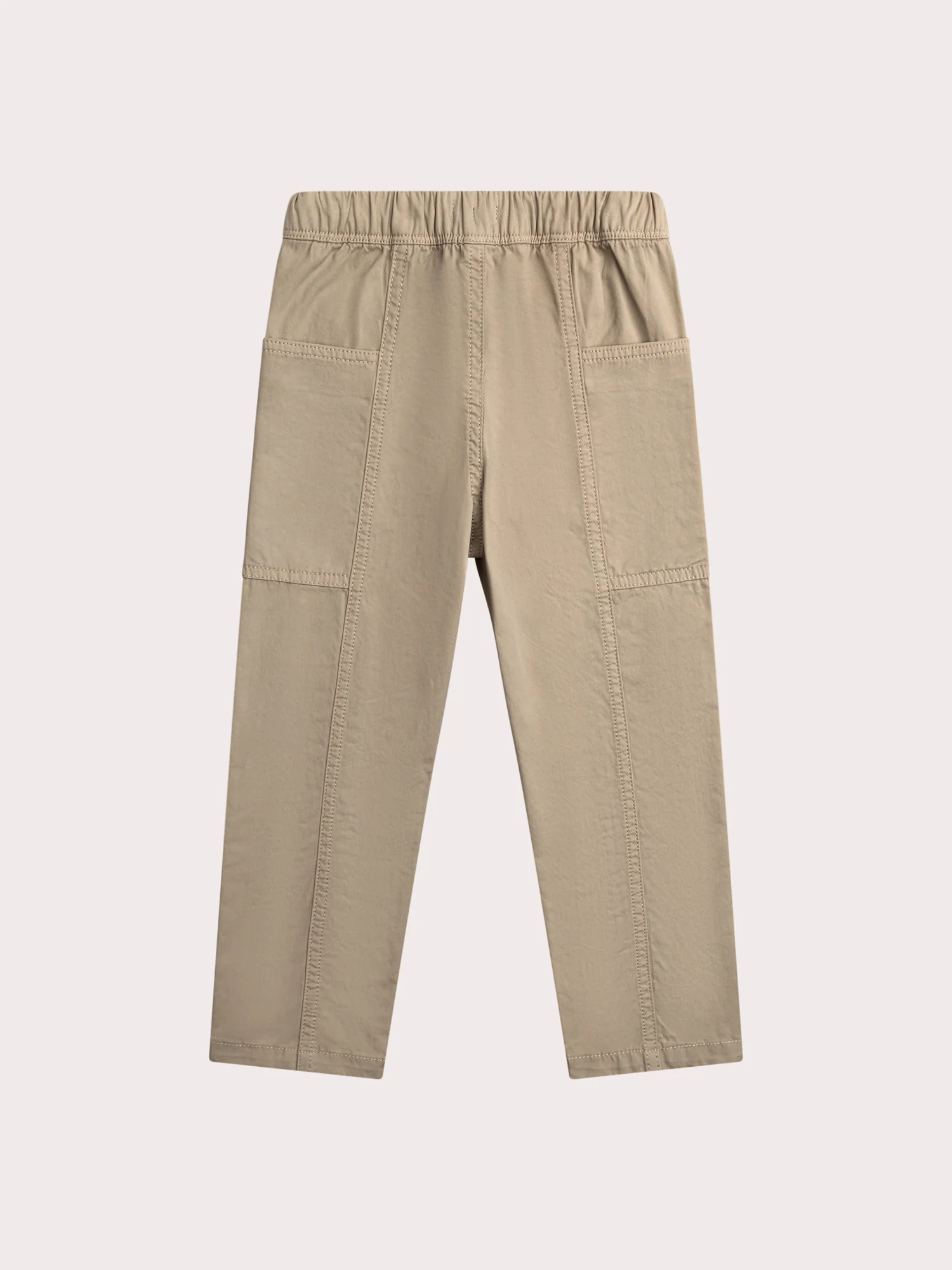 Pantalon beige à poches fantaisie - Image 5