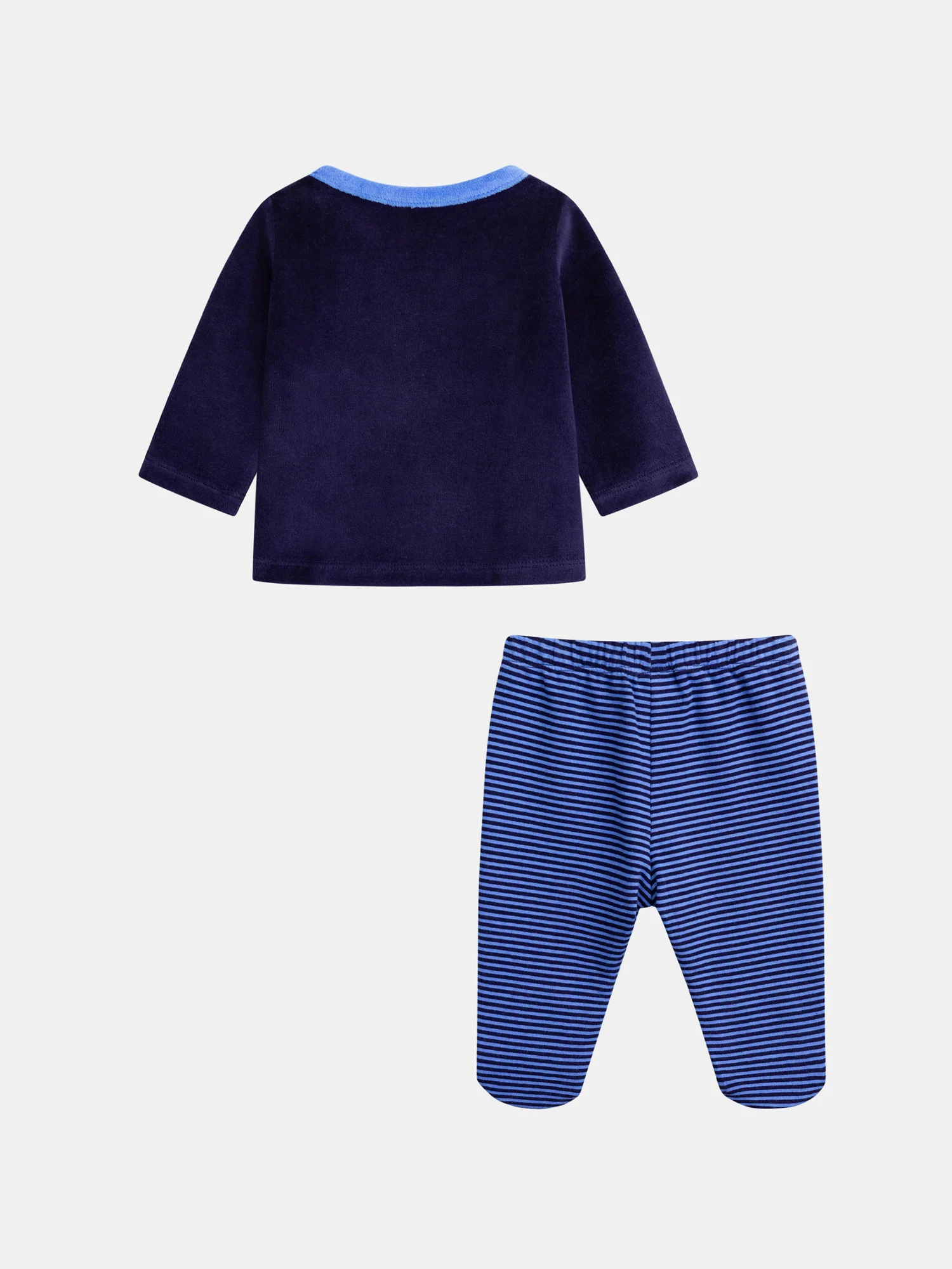 Pyjama bleu nuit à motif dinosaure pour bébé garçon - Image 10