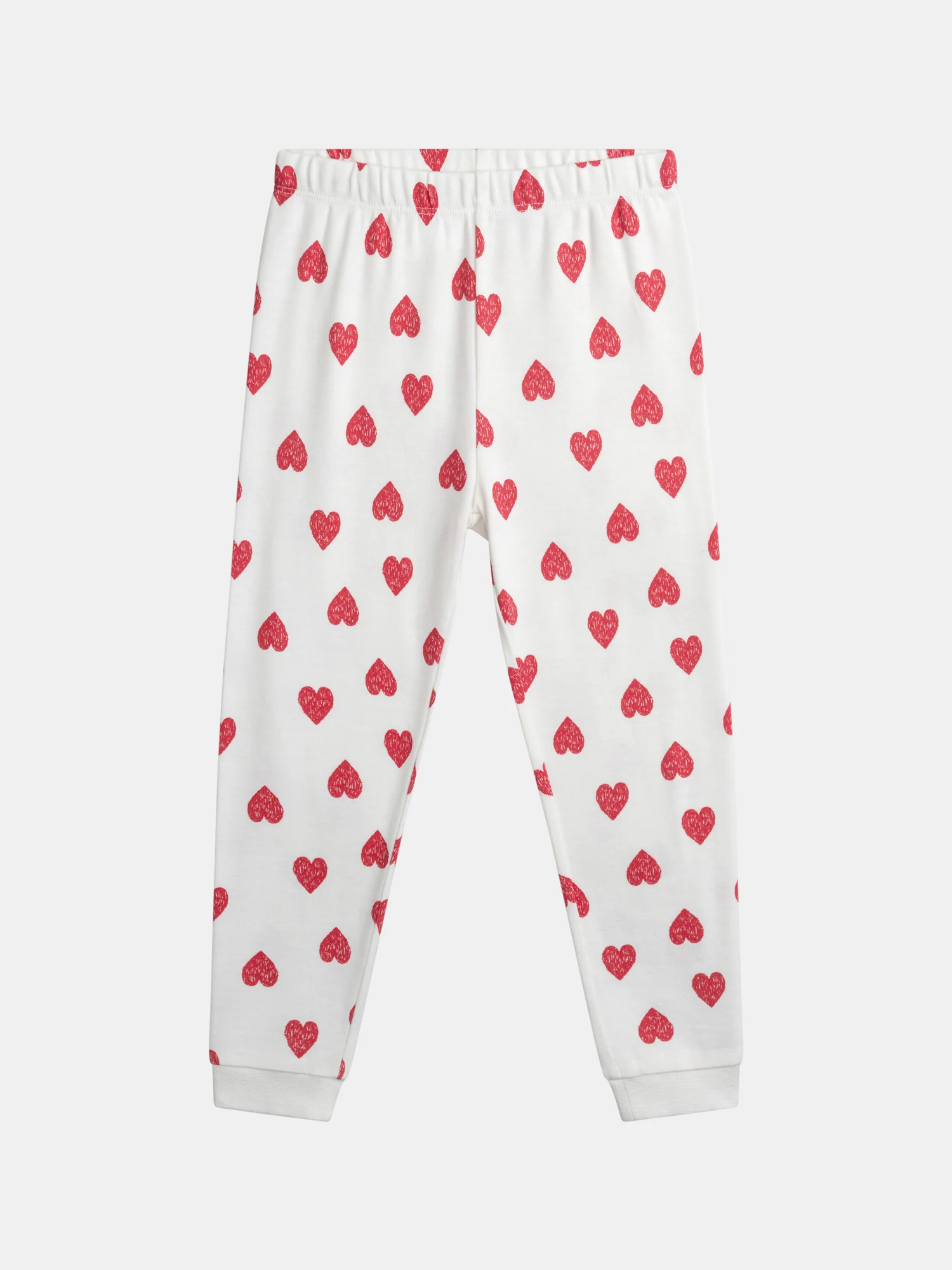 Pyjama écru à motif pomme d'amour pour fille - Image 6