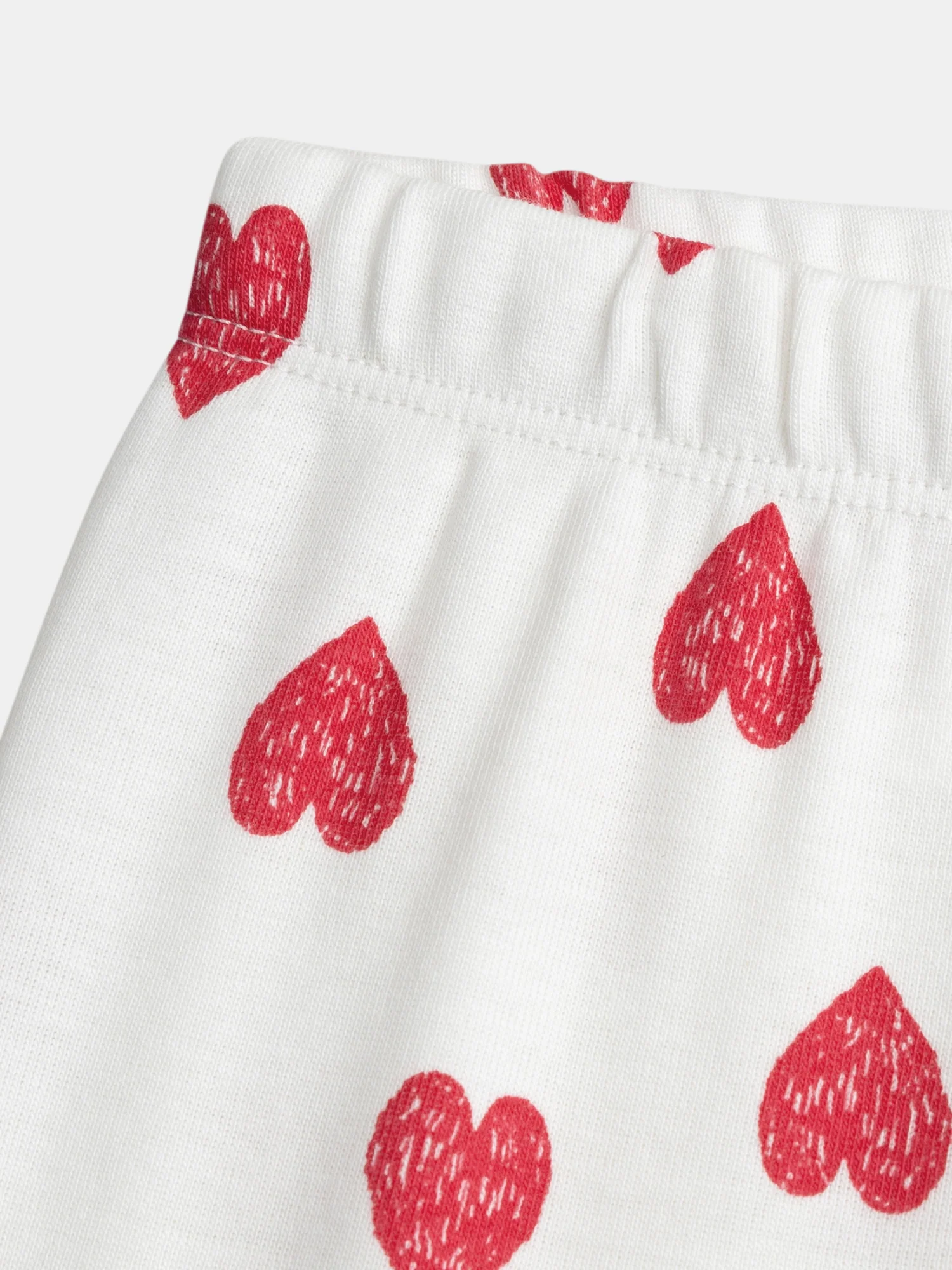 Pyjama écru à motif pomme d'amour pour fille - Image 7