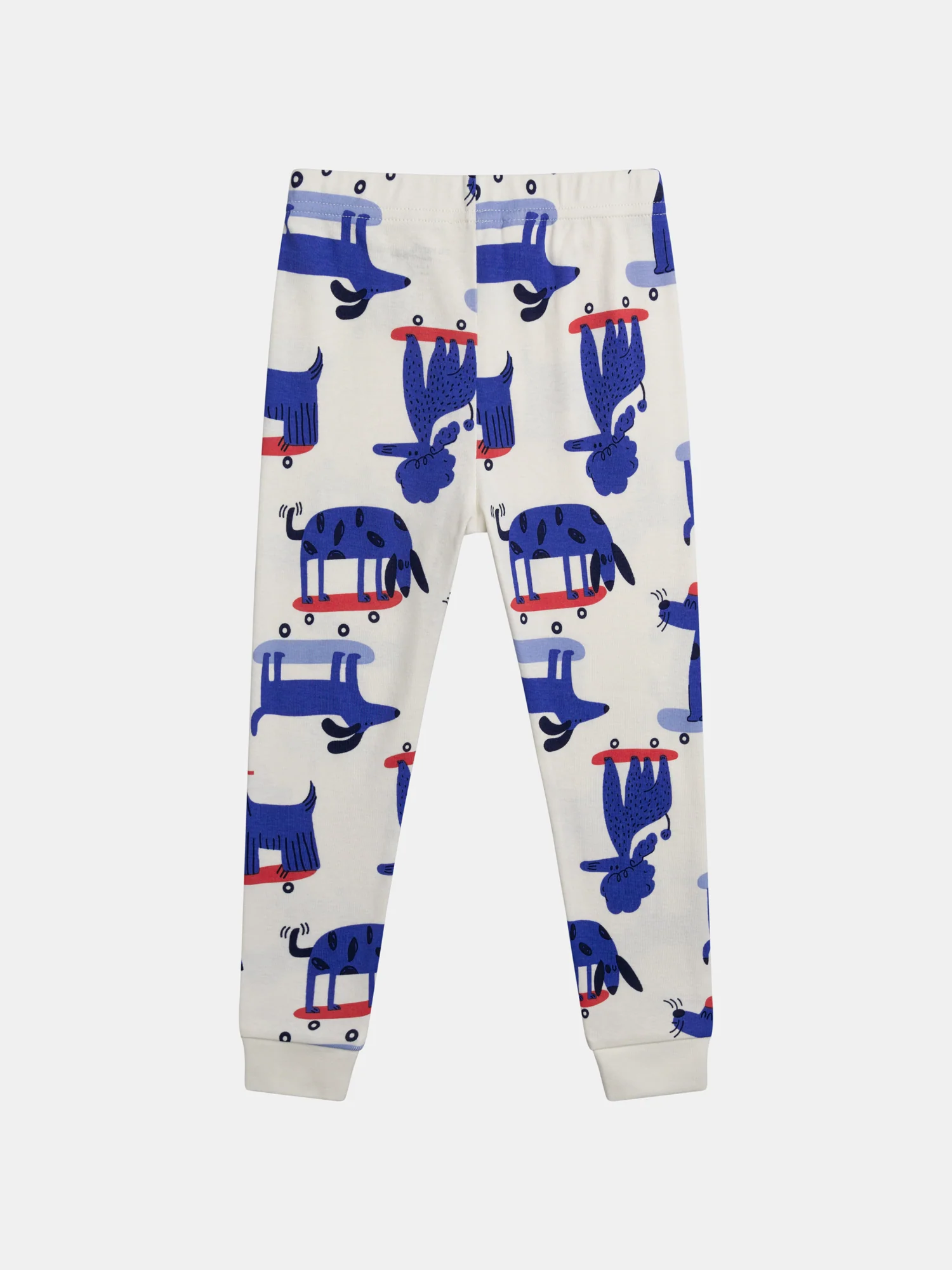 Pyjama écru imprimé all-over chien à roulette pour garçon - Image 7