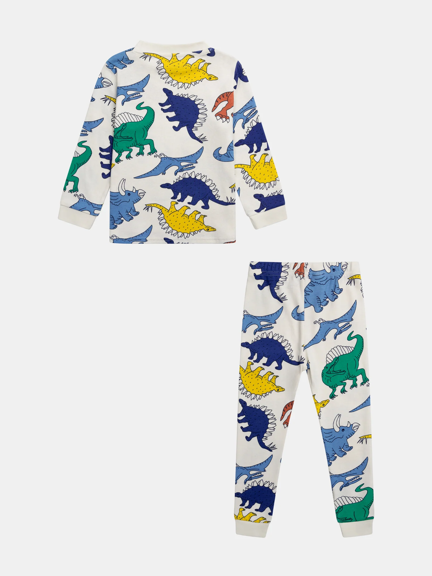 Pyjama écru imprimé all-over dinosaure pour garçon - Image 11