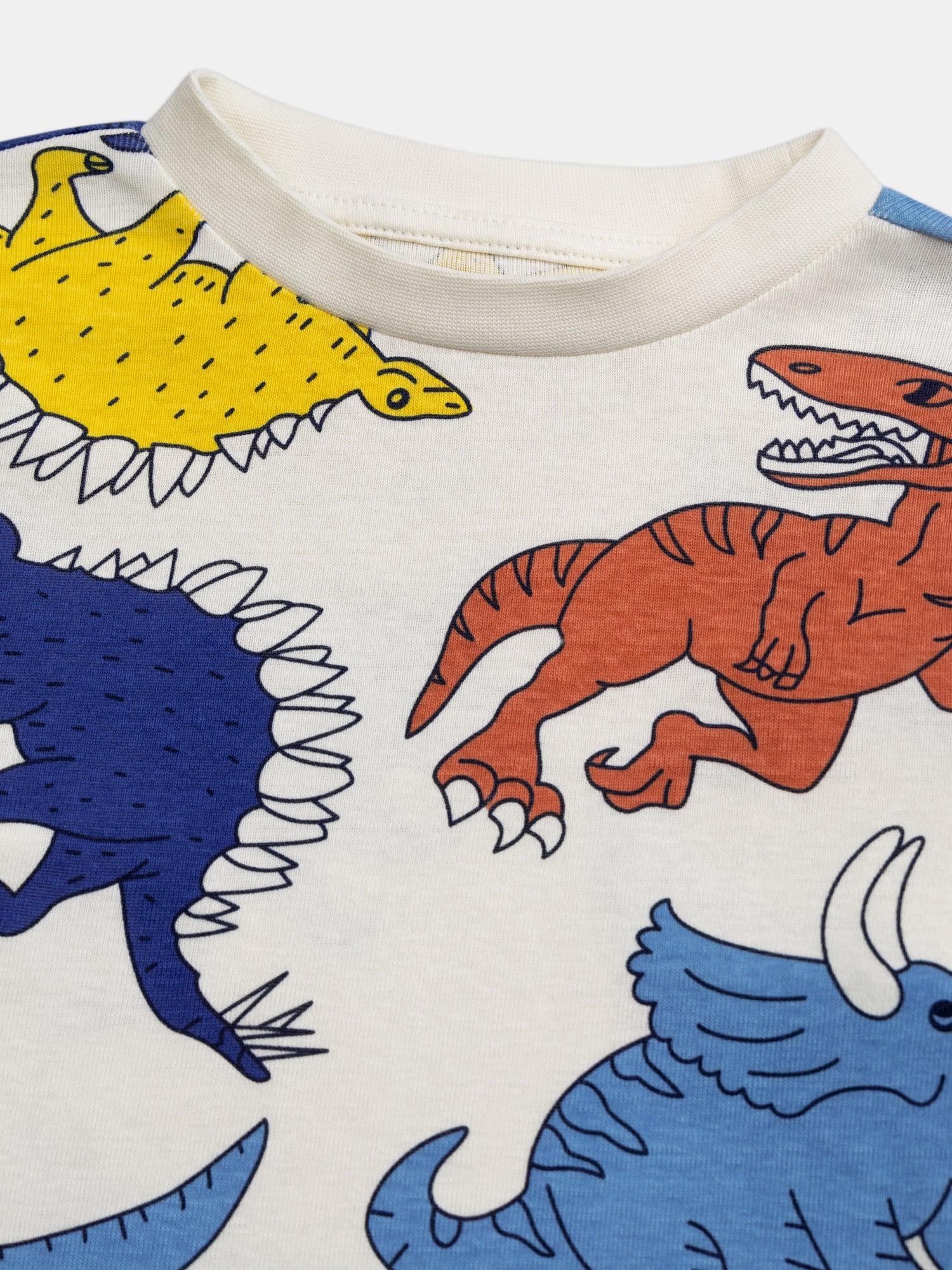 Pyjama écru imprimé all-over dinosaure pour garçon - Image 6