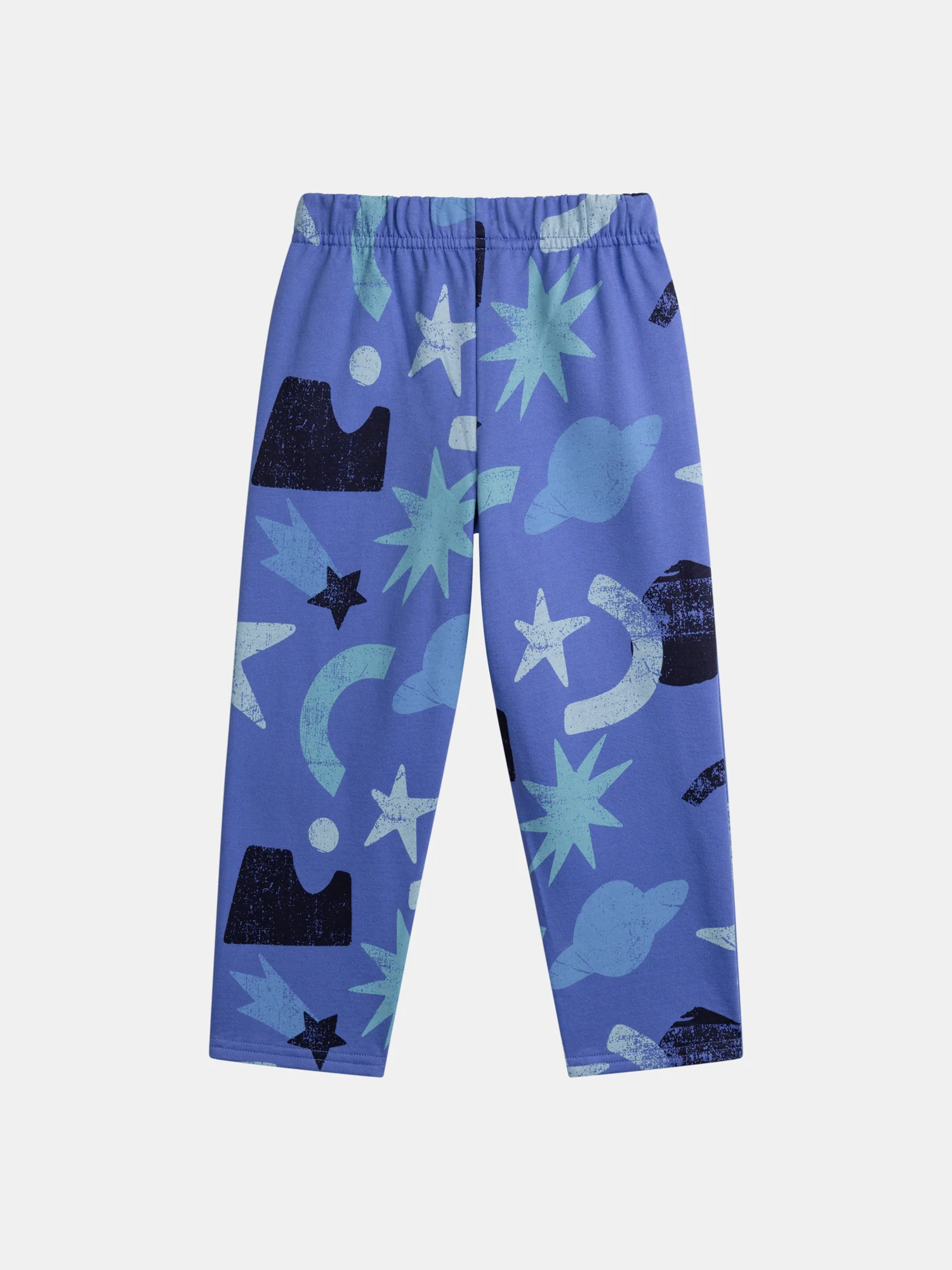 Pyjama phosphorescent bleu nattier imprimé spatial pour garçon - Image 11