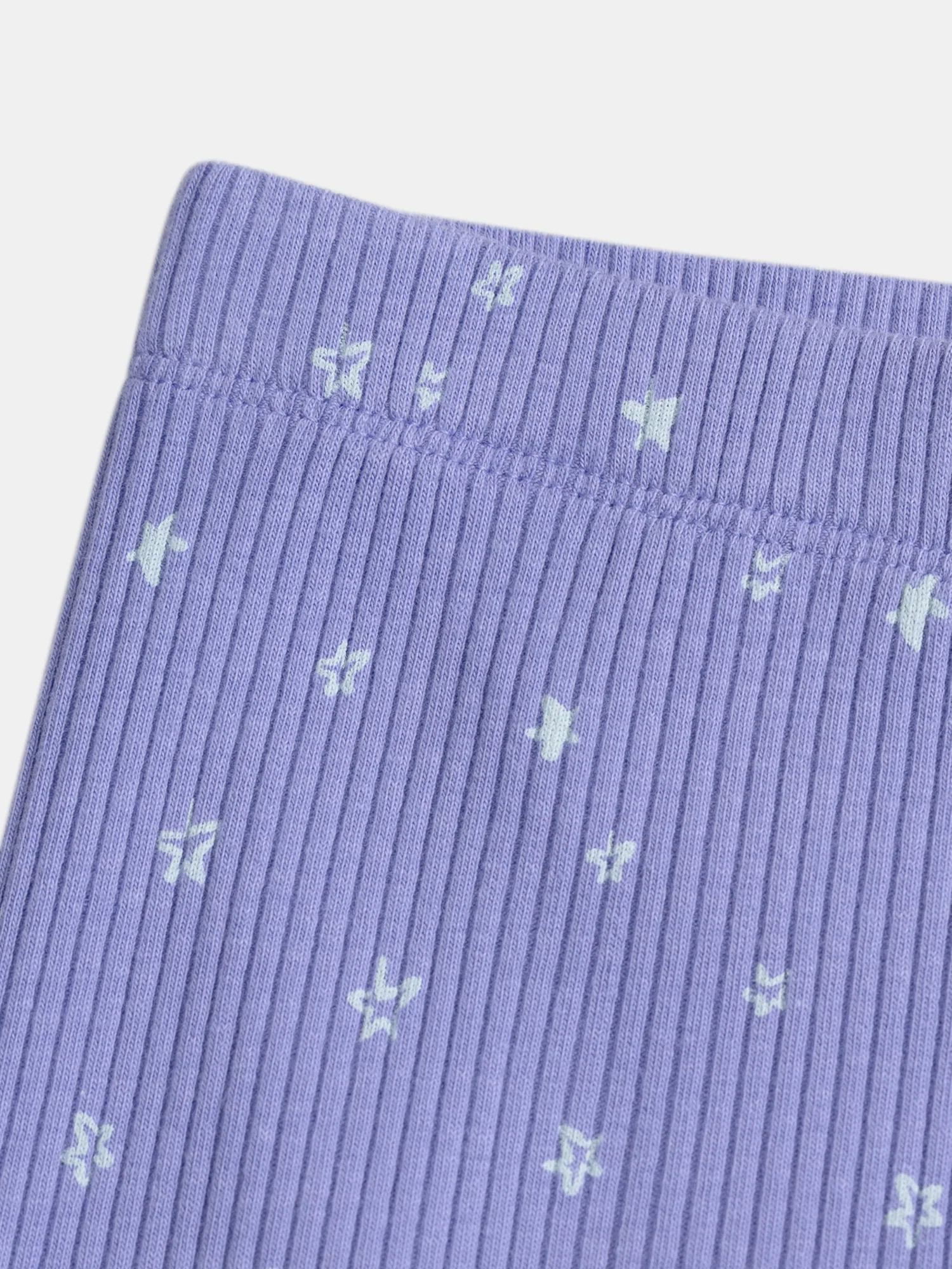 Pyjama violet à motif licorne phosphorescent pour fille - Image 9