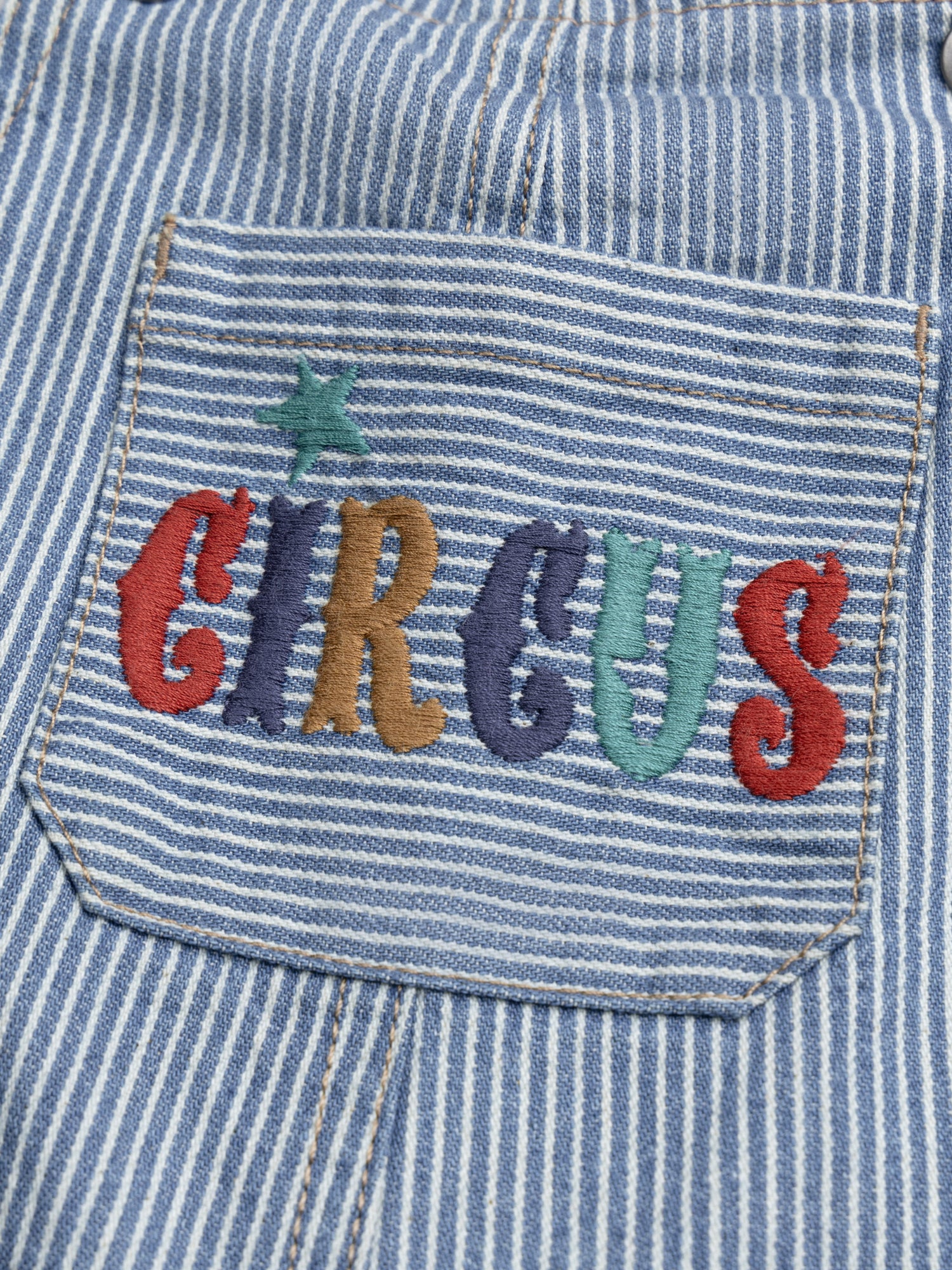 Salopette à rayures pour bébé garçon - Image 3