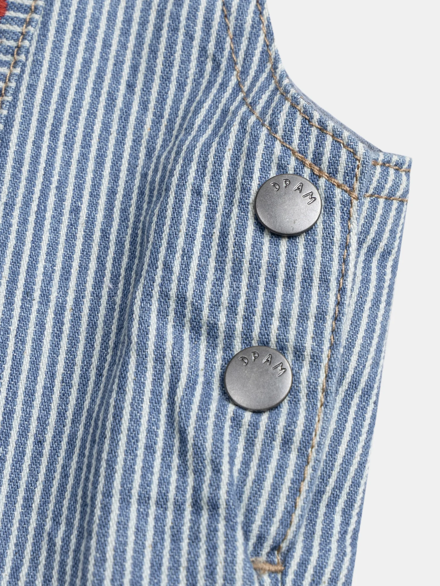 Salopette à rayures pour bébé garçon - Image 4