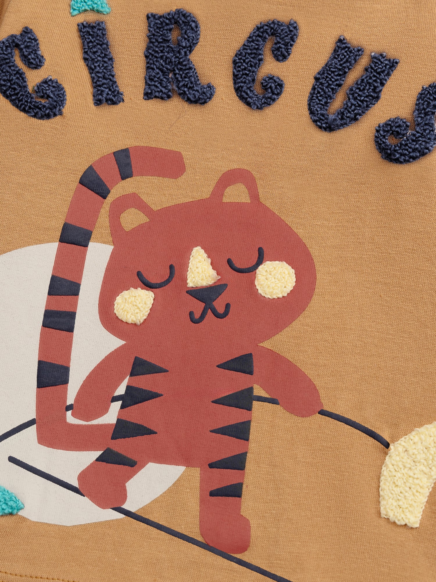 T-shirt à doubles manches motif cirque pour bébé garçon - Image 3