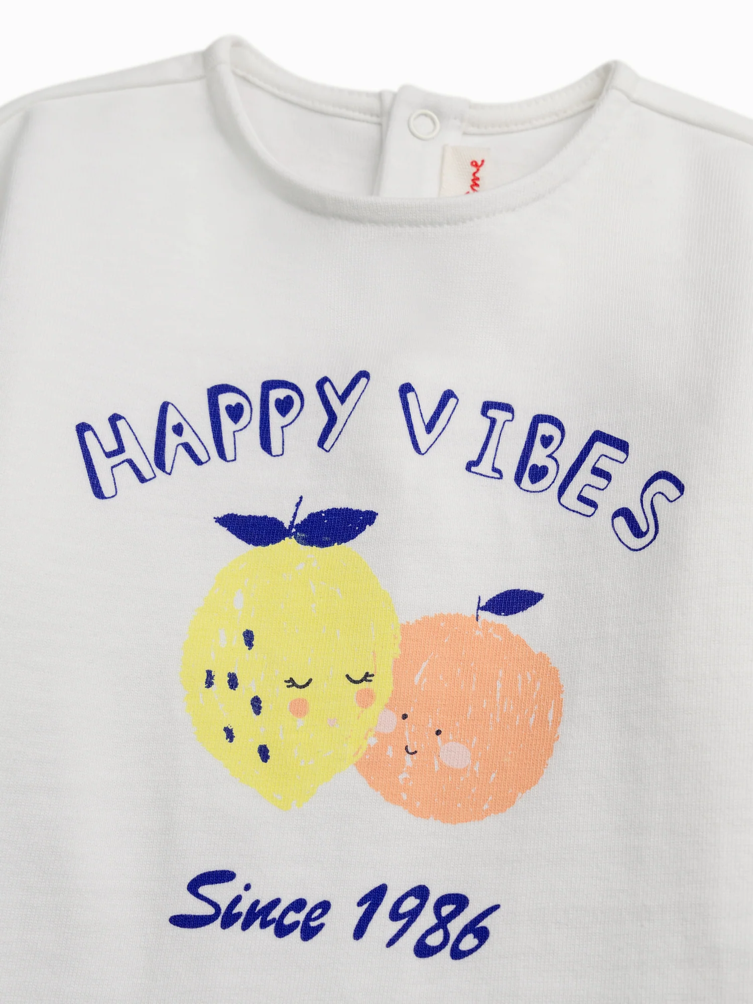 T-shirt à manches volantées motif fruit pour bébé fille - Image 3