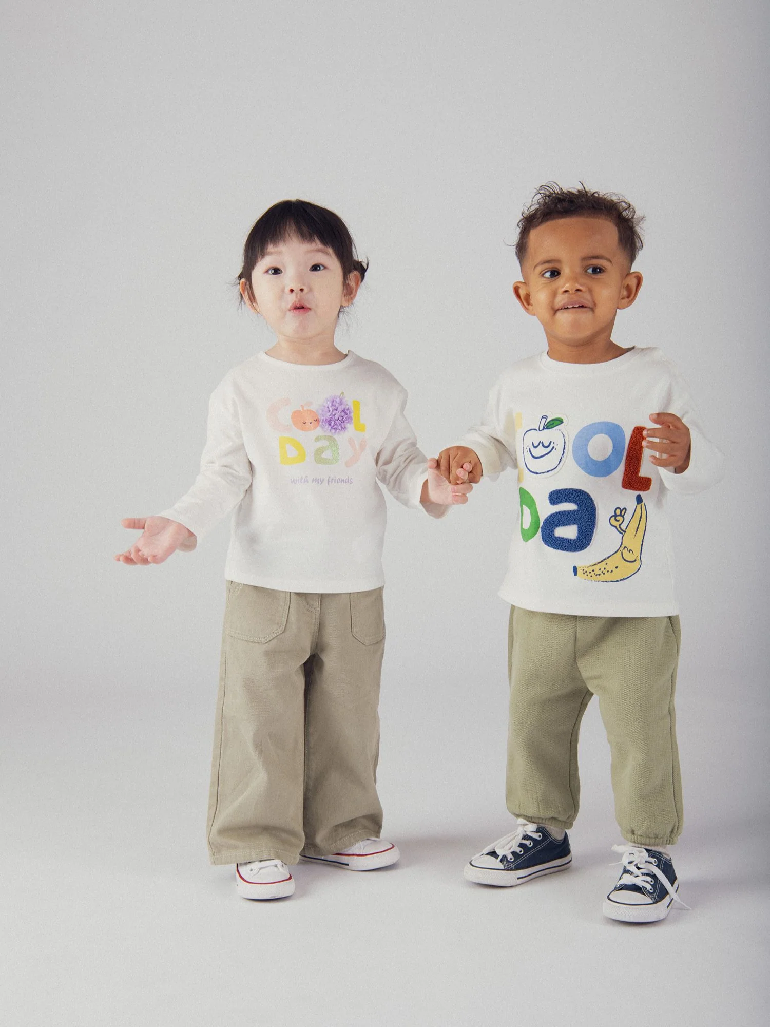 T-shirt motif fruit pastel pour bébé fille - Image 4