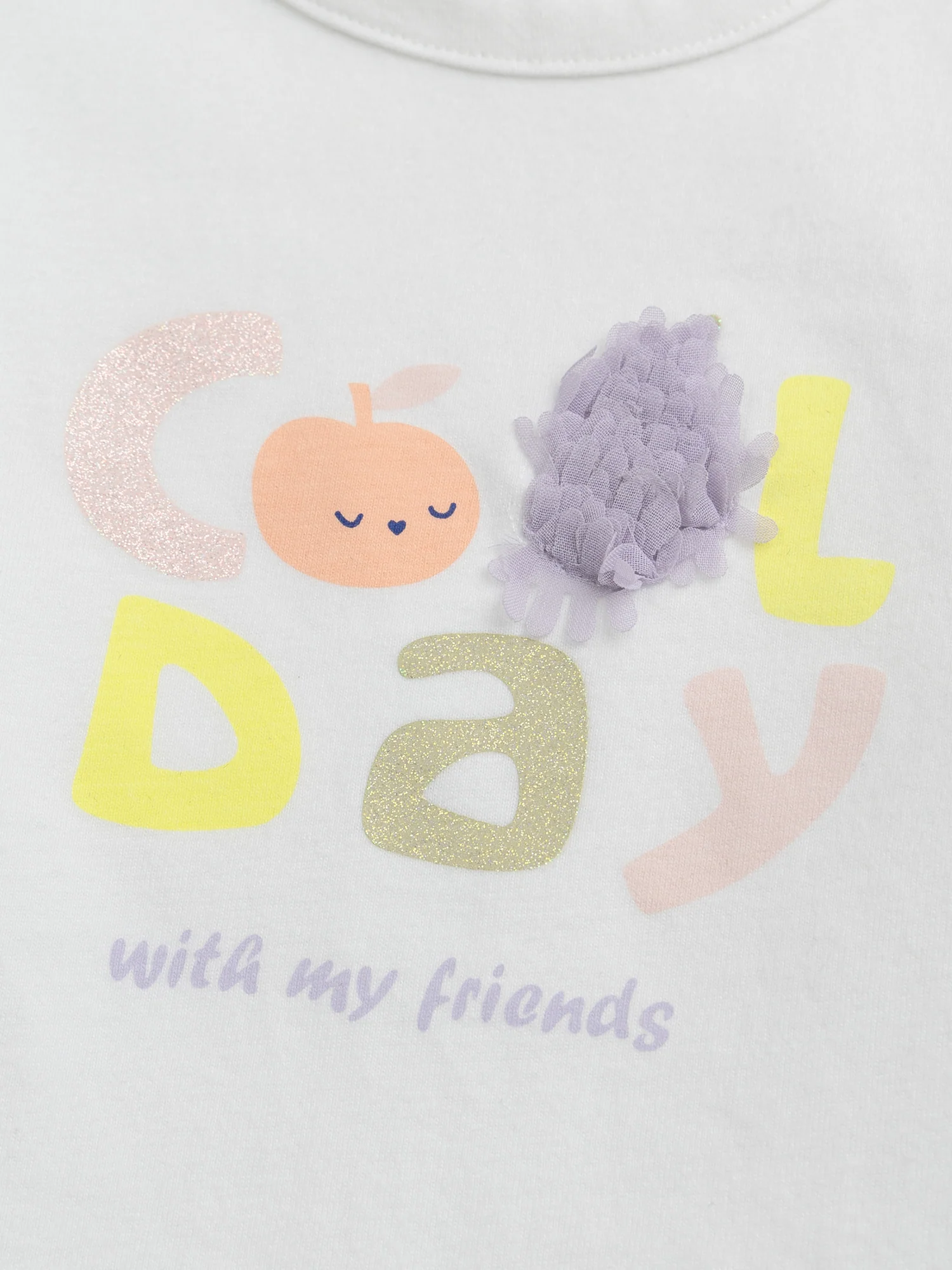 T-shirt motif fruit pastel pour bébé fille - Image 5