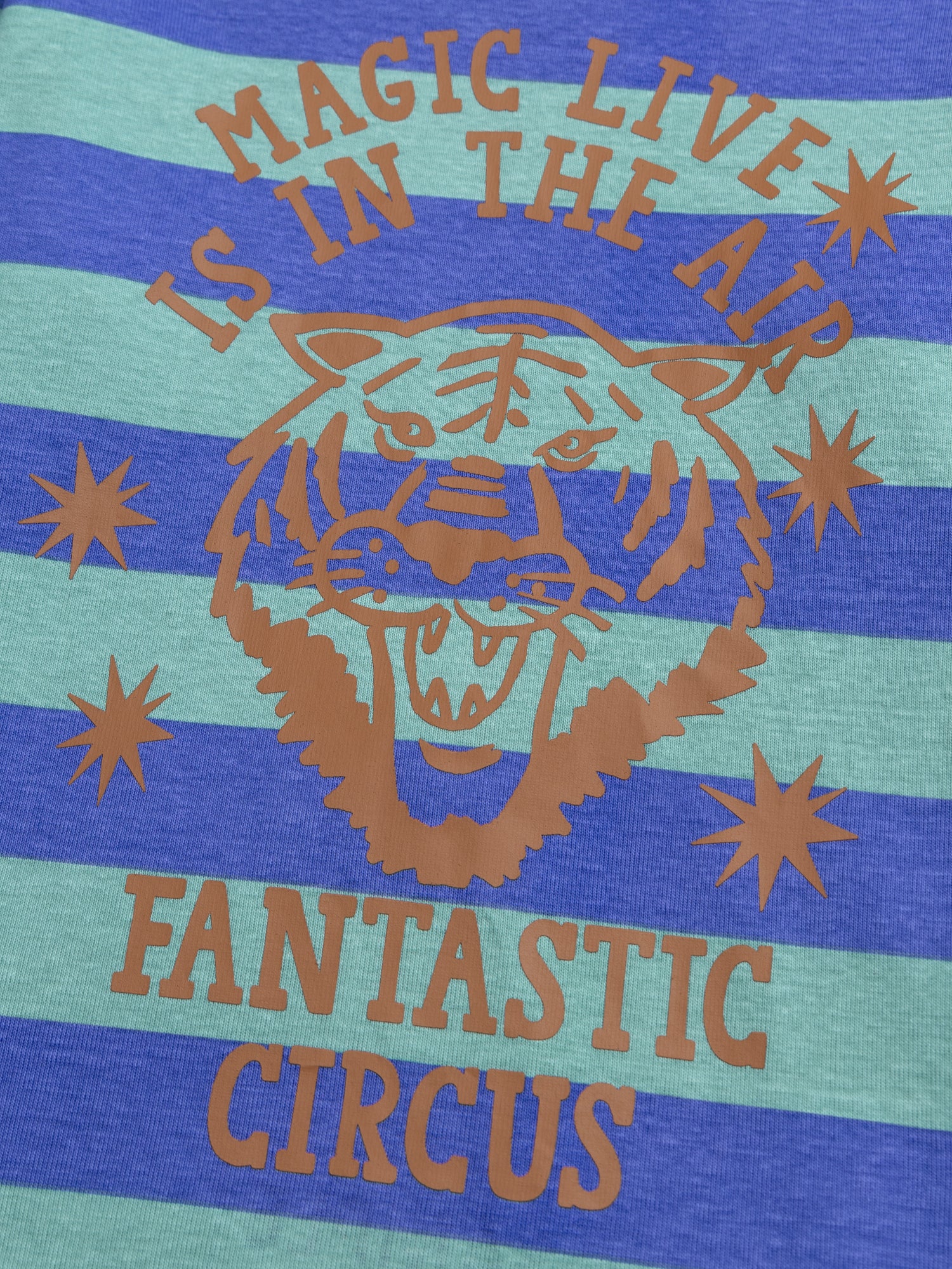 T-shirt rayé en côte avec animation pour garçon - Image 4