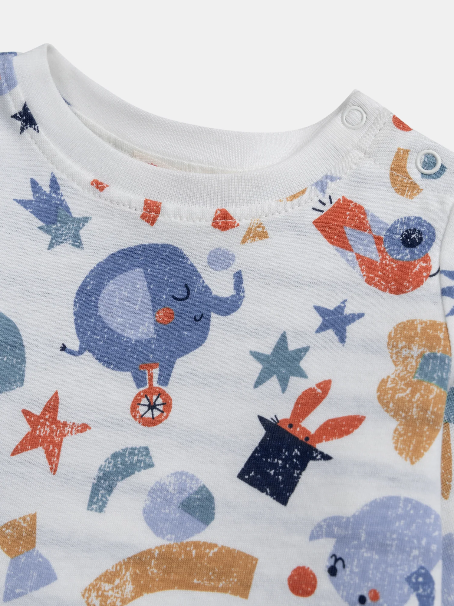 T-shirt réversible motif cirque pour bébé garçon - Image 4